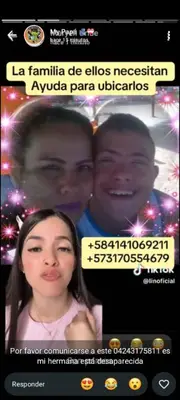 Foto de Liliana Moreno y Ronald