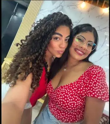 Foto de Barbara Nahomi Diaz y Laura Cristina Pulido
