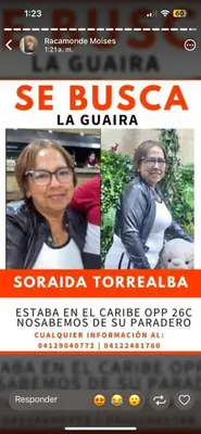 Foto de Siraida Torrealba
