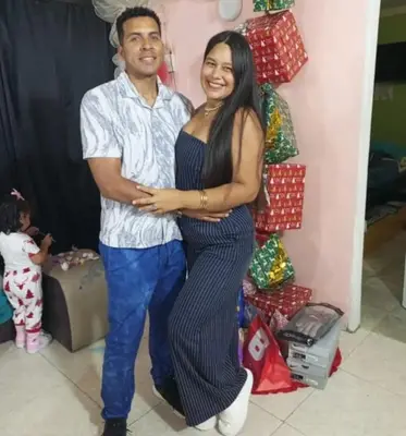 Foto de Andres Origuen y Gabriela Useche