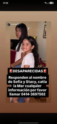 Foto de Sofía y Stacy