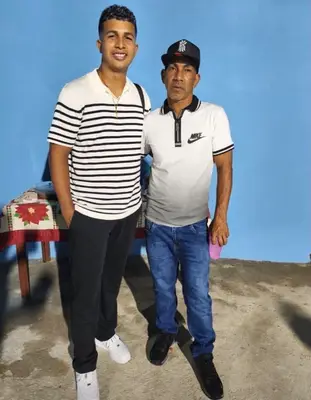 Foto de Hecver y Rafael Cruz