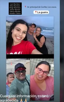 Foto de Elisa martines, valeria miraba, luis martinez, diego Martínez, Javier mirabal, Jennifer Chávez