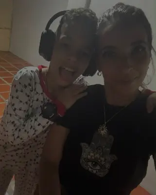 Foto de Malu torres y Santiago more