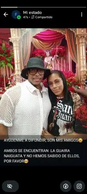 Foto de Diego yriza y Wanda salcedo