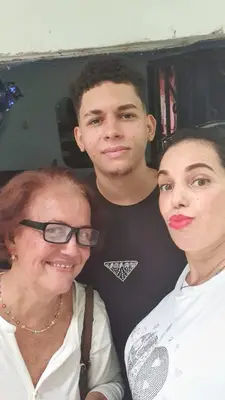 Foto de Glory y Puchita