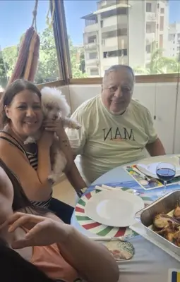 Foto de Carolina Cárdenas y Luis Valencia