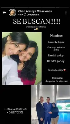Foto de Randol ,Luzcardy y Randol Godoy Dupuy