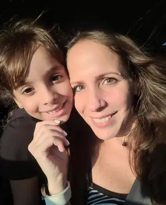 Foto de Ana castellanos y su hija miranda