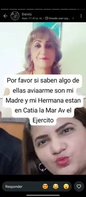 Foto de Cleidy y Cecilia Hernández