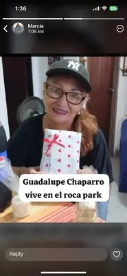 Foto de Guadalupe Chaparro