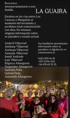 Foto de Familia villarroel