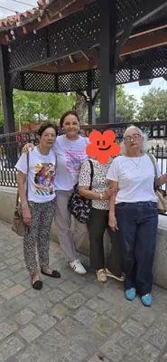 Foto de Geomar Fernandez, Olivia Godoy y Mirella Godoy