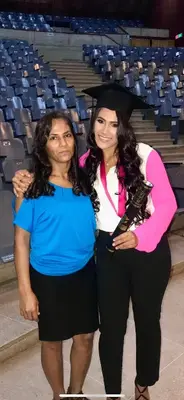 Foto de Hendrimar hernaghan y su mamá