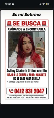 Foto de Ashley shaireth Urbina Carrillo