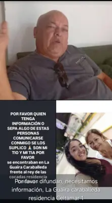 Foto de ali torres y Damelis Montenegro