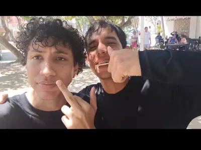 Foto de Miguel y jesus