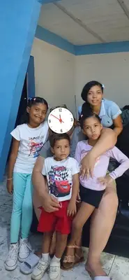 Foto de Liliagny, Jeremías, Christal, Gersimy oropeza