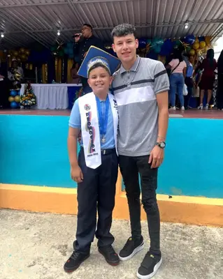 Foto de Neiger Eduardo y Santiago