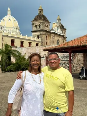 Foto de Ismer Barrios y Simón Cerezo