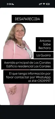 Foto de Antonia sabe