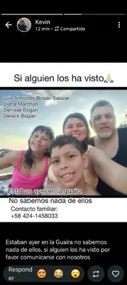 Foto de Luis Armando Bogán Salazar Diana Marchán Denisse Bogán Dereck Bogán