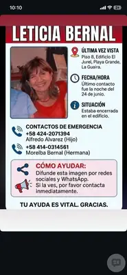 Foto de Leticia Bernal