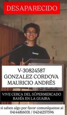 Foto de Gonzalo Córdova Mauricio Andrés