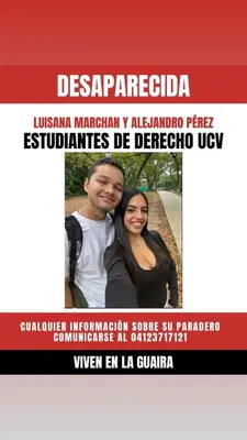 Foto de Luisana Marchan y Alekandro Perez