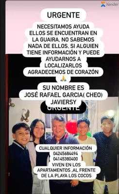 Foto de Nombre de los niños José angel García, Santiago García, mamá de los niños Javier colmenares,y papá de los niños José Raf