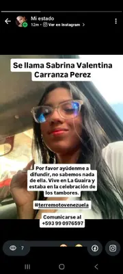Foto de Sabrina Valentina Carranza Perez