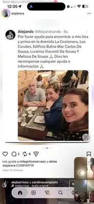 Foto de Luraima Visconti,Carlos De Sousa, Melissa De Sousa