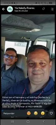 Foto de Daniel y Norberto Alvarez
