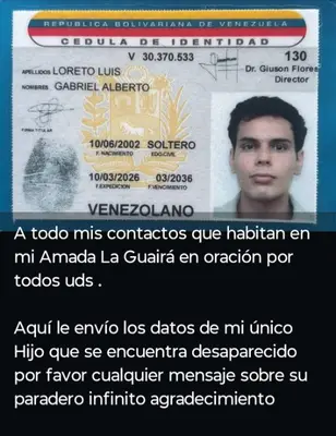 Foto de Gabriel Alberto Loreto luis