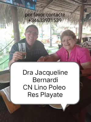 Foto de Jacqueline Bernardi, Lino Poleo Guillermo