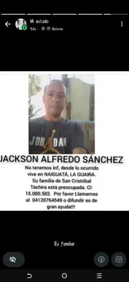 Foto de Jackson Alfredo Sánchez