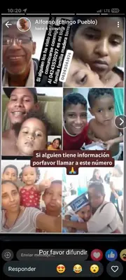 Foto de Sergio madera y familia