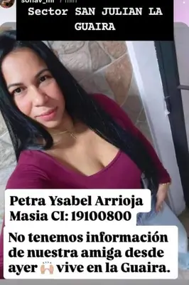 Foto de Petra Ysabel Arrioja