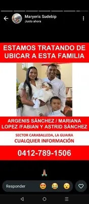 Foto de Argenis Sánchez,