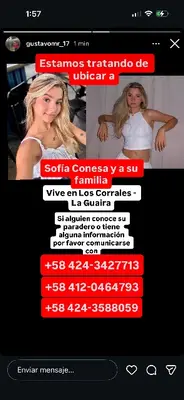 Foto de Sofía conesa