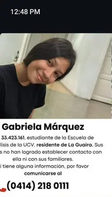 Foto de Gabriela Márquez