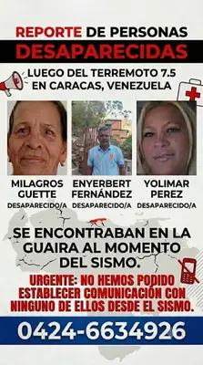 Foto de Milagros Guette, Enyerbert Fernández, Yolimar Pérez