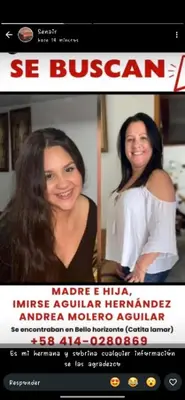 Foto de Imirse Aguilar y Andrea Molero