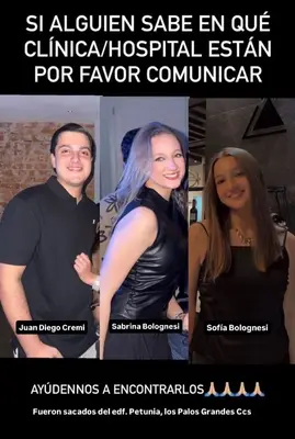 Foto de SOFÍA BOLOGNESI SABRINA BOLOGNESI JUAN DIEGO CREMI