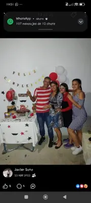 Foto de Javier Soto,neilimar soto,arianny Soto y mayelin