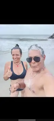 Foto de Natry y Frank peña