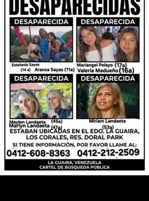 Foto de Estefanía Sayas Aranza Sayas Mariangel Palayo Valerie Madueño Maylen Landaeta Marlyn Landaeta Miriam Landaeta