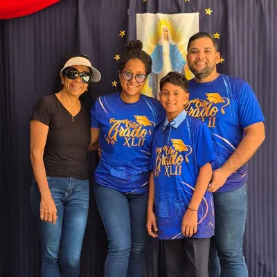 Foto de Francys Orietta corro, Francisco carcini, Marianela Hidalgo, joangel