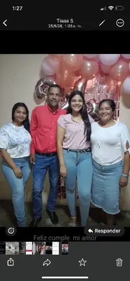 Foto de Yamilet carolina Suárez Jael camacho Pauliany Camacho Joel Camacho
