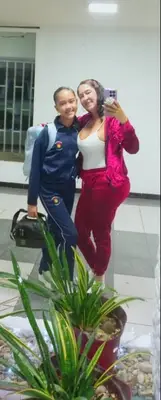 Foto de Nalidey Casanova y Ashley guerrero